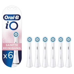 Coupon 🔥 Oral-B IO Nettoyage Doux 6pcs Blanc – Accessoires Soins Dentaires ⭐ soldes pas cher 6