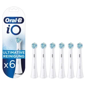 Budget ❤️ Oral-B IO Ultimate Cleaning 6 Pièces Blanc – Accessoires Soins Dentaires 😉 france 6