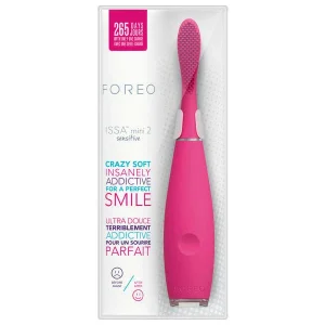 Sortie ✨ Foreo ISSA Mini 2 Sensitive Rose Fuchsia – Brosse à Dents à Ultrasons ❤️ officiel 9