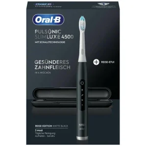 magasin en ligne france Le moins cher ❤️ Oral-B Pulsonic Slim Luxe 4500 Noir – Brosse à Dents à Ultrasons 🔔 7