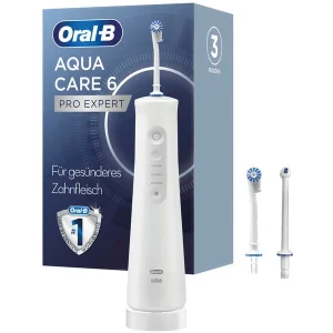 marques de renommée Le moins cher 💯 Oral-B AquaCare 6 Bleu Clair – Hydropulseur 😉 6