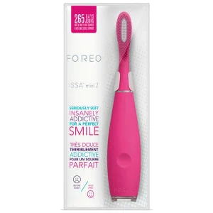 Sortie 🤩 Foreo ISSA Mini 2 Rose Fuchsia – Brosse à Dents à Ultrasons 🥰 france en ligne 9