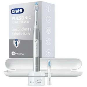 économies garanties Meilleure affaire 🎁 Oral-B Pulsonic Slim Luxe 4500 Brosse à Dents – Brosse à Dents à Ultrasons 😍 7