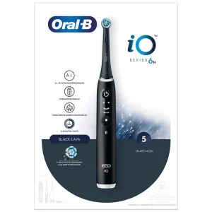 soldes en ligne Nouveau 🎁 Oral-B IO 6 + Sensitive Noir – Brosse à Dents électrique 😍 6