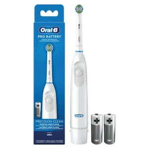 SOLDES TOUT À Meilleure vente 🛒 Oral-B Pro Battery Precision Clean Blanc – Brosse à Dents électrique ✔️ 6