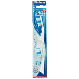 Tout neuf ⭐ Trisa Brosses à Dents De Rechange SonicPower M – Accessoires Soins Dentaires 😍 prix abordable 7