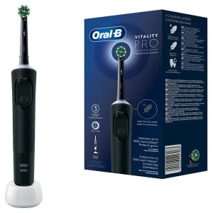 Sortie 👏 Oral-B Vitality Pro Noir – Brosse à Dents électrique 🔥 à prix d'occasion 6