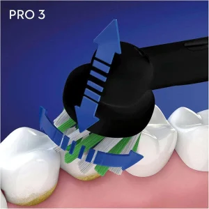 aux meilleurs prix Acheter 😉 Oral-B PRO 3 3000 Cross Action Black Ed. – Brosse à Dents électrique ⭐ 7