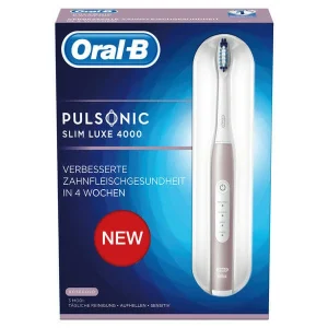 Sortie 🔥 Oral-B Pulsonic Slim Luxe 4000 Rosegold – Brosse à Dents à Ultrasons ❤️ en promotion 7