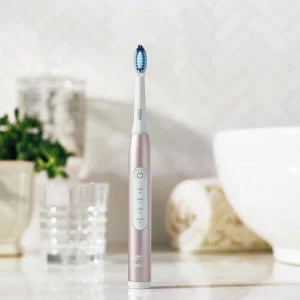 Sortie 🔥 Oral-B Pulsonic Slim Luxe 4000 Rosegold – Brosse à Dents à Ultrasons ❤️ en promotion 9