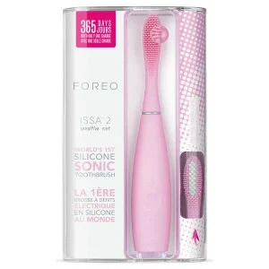 pas cher en ligne Remise 😍 Foreo ISSA 2 Sensitive Set Pearl Pink – Brosse à Dents à Ultrasons 🛒 9