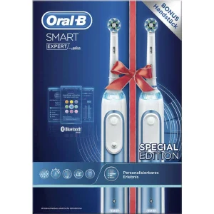 magasin paris Remise 🔔 Oral-B SMART Expert + 2e Manche – Brosse à Dents électrique ❤️ 7