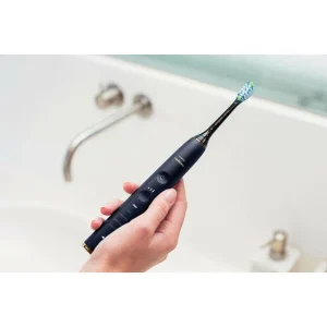 magasin paris De gros 👍 Philips DiamondClean Smart Bleu HX9954/53 – Brosse à Dents à Ultrasons 🤩 7