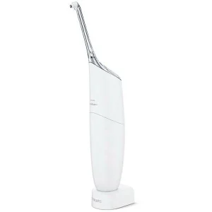 design à la mode Offres 🎁 Philips HX8438/01 AirFloss Ultra Blanc/gris – Hydropulseur 🔔 9