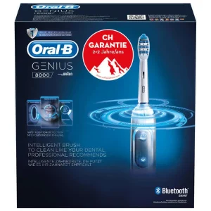 soldes de Noël Budget 🔥 Oral-B GENIUS 8000 TriZone – Brosse à Dents à Ultrasons 🛒 6