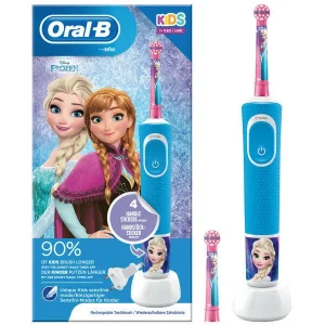 garantie de qualité De gros 🤩 Oral-B Vitality 100 Kids Plus Frozen – Brosse à Dents électrique 🔔 9