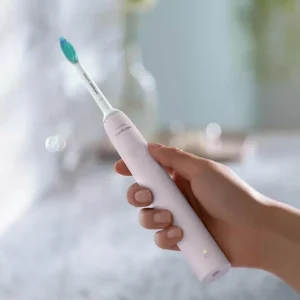 Budget 🥰 Philips Brosse à Dents Sonique Sonicare Series 2100 HX3651/11 Rose – Brosse à Dents électrique 🎁 mode 7