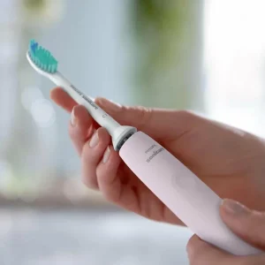 Budget 🥰 Philips Brosse à Dents Sonique Sonicare Series 2100 HX3651/11 Rose – Brosse à Dents électrique 🎁 mode 9