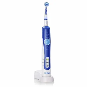 Le moins cher ⭐ Trisa Brosse à Dents Rotative Pro Clean Professional – Brosse à Dents électrique ⌛ mode 7