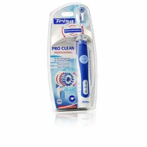 Le moins cher ⭐ Trisa Brosse à Dents Rotative Pro Clean Professional – Brosse à Dents électrique ⌛ mode 9