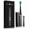 Authenticité garantie Coupon 😀 Ailoria Brosse à Dents Sonique Flash Travel Noir – Brosse à Dents électrique 💯 11