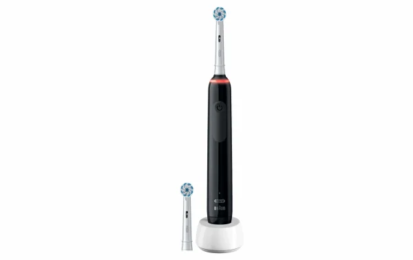 Nouveau 🎉 Oral-B Brosse à Dents Rotative Pro 3 3000 Sensitive Clean, Noir – Brosse à Dents électrique 🔔 pas cher marque 1