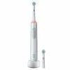 design à la mode Meilleur prix 🥰 Oral-B Brosse à Dents Rotative Pro 3 3000 Sensitive Clean, Blanc – Brosse à Dents électrique 🤩 13