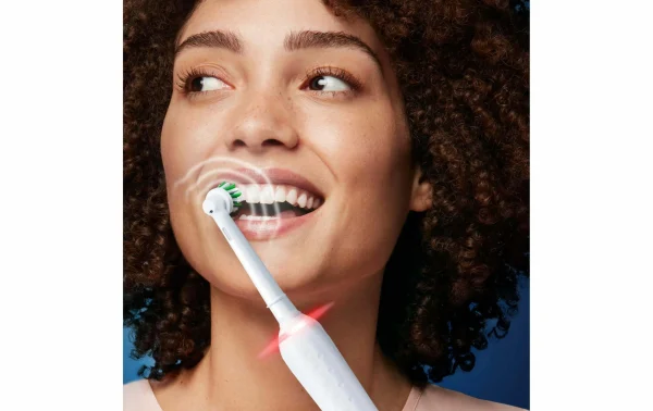 design à la mode Meilleur prix 🥰 Oral-B Brosse à Dents Rotative Pro 3 3000 Sensitive Clean, Blanc – Brosse à Dents électrique 🤩 3