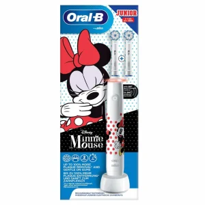 marque moins cher Remise ✨ Oral-B Brosse à Dents Rotative Junior Minnie Mouse – Brosse à Dents électrique 🥰 7