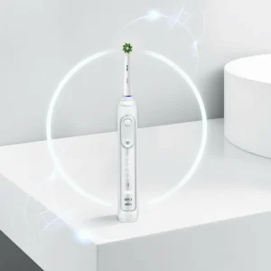 Livraison Standard/Rapide Offres 🔥 Oral-B Brosse à Dents Rotative Genius X White Blanc – Brosse à Dents électrique 🌟 9